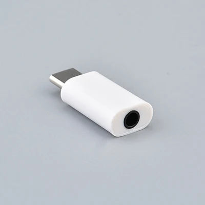 1-5PCS USB Type-C To 3.5mm Headphone Adapter 3 5 Mm Jack Adapter USB-C OTG for Huawei Honor Redmi Xiaomi 3 5 AUX Cable Adapter