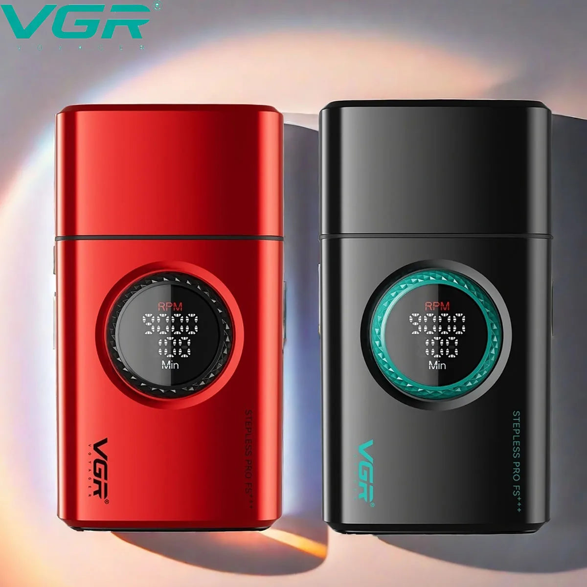 VGR Electric Shaver Professional Razors Reciprocating Foil Shaver Rechargeable Beard Trimmer Metal Shaving Machine for Men V-378