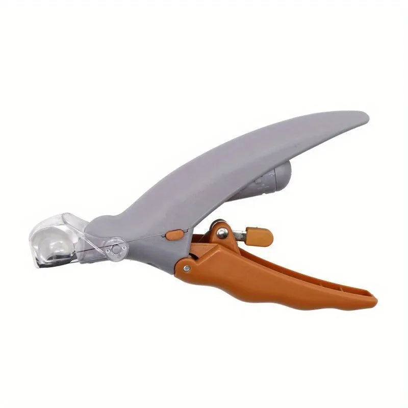 1pc LED Pet Nail Clipper For Easy And Safe Dog And Cat Paw Grooming，Nail clippers with lights, cats, dogs, paws, nail clippers