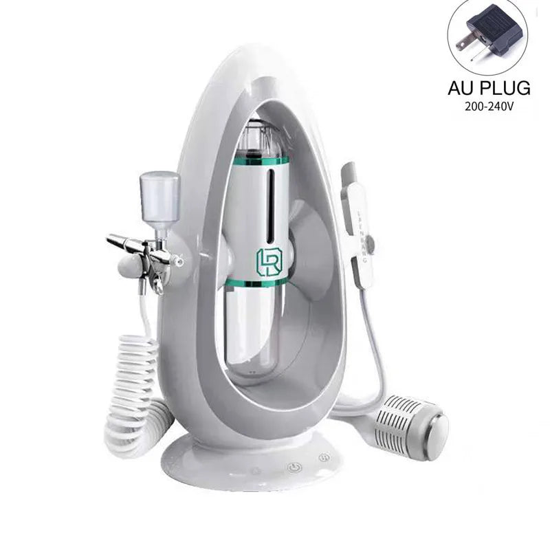 Water Oxygen Jet Machine Cold Hammer Suction Blackhead Facial Moisturizing Spray Injection SPA Micro Bubble Cleansing Instrument