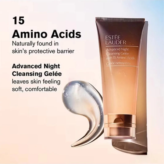 ESTEE LAUDER Advanced Night Cleansing Gelée Cleanser with 15 Amino Acids Sample 30ml ( Travel Size), Original Skin Care Beauty