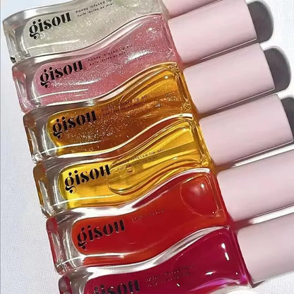 Hot Sale Gisou Moisturizing Lip Balm Lip Oil Gloss Care Of The Lips Benetitnt For Lips Plumping Exfoliating Plumping Gloss Oil
