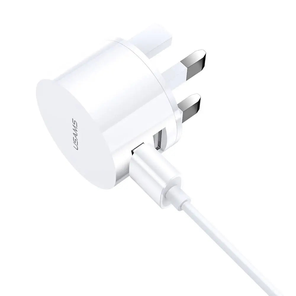 Round Quick Charge Mobile Phone Charging Wall Charger Dual USB Charger Charging Adapter Travel Charger