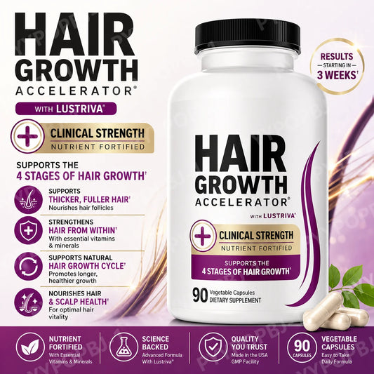 Hair Care Supplement with Biotin Vitamins and Horsetail Herbal Blend Daily Beauty Nutrition Capsules for Hair Appearance Support