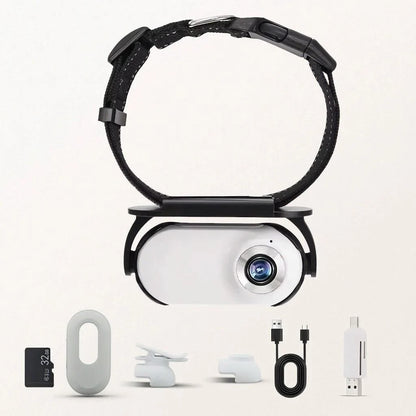 1080P HD Pet Camera Collar for Dogs Cats Indoor Outdoor Wireless Mini Camera Action Video Recording Dog Accessories