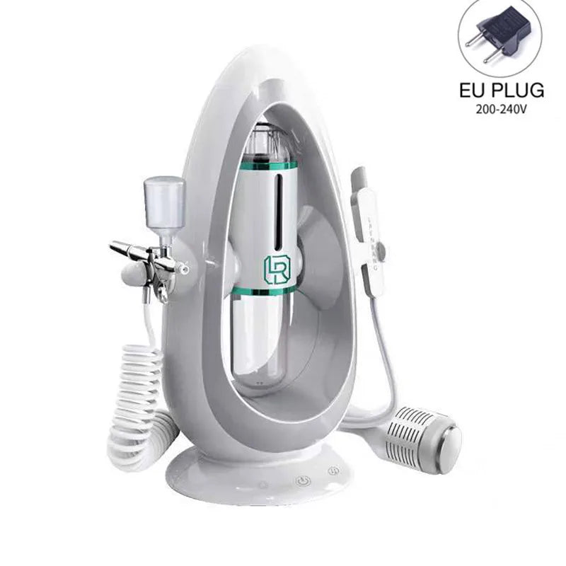 Water Oxygen Jet Machine Cold Hammer Suction Blackhead Facial Moisturizing Spray Injection SPA Micro Bubble Cleansing Instrument