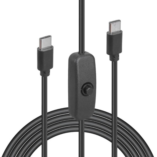 Power Cord for Phone Tablet Type-C Charging Cable USB C to USB C Adapter Wire