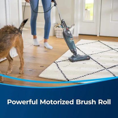 BISSELL 3-in-1 Turbo Lightweight Stick Vacuum, 2610 (Black)