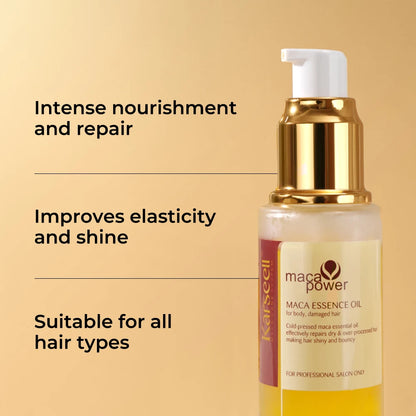 Karseell Collagen Hair Mask 500ml 16.9 fl.oz + Argan Oil Hair Serum 50ml 1.69 fl.oz for Dry Damaged Hair All Hair Types