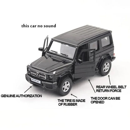 RMZ City 1/36 Mercedes Benz G63 AMG SUV Alloy Car Model Diecast Metal Toy Off-road Vehicle Car Model Simulation Collection Gift