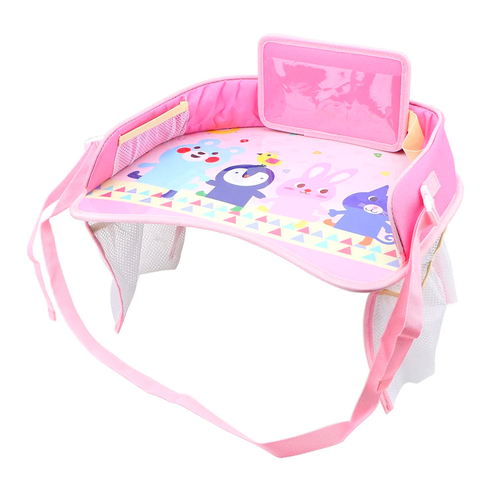 Car Drinks Holders Storage Car Safety Seat Tray In-car Accessories Waterproof Kids Toys Infant Children Drink Table Baby Fence