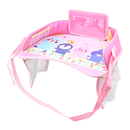 Car Drinks Holders Storage Car Safety Seat Tray In-car Accessories Waterproof Kids Toys Infant Children Drink Table Baby Fence