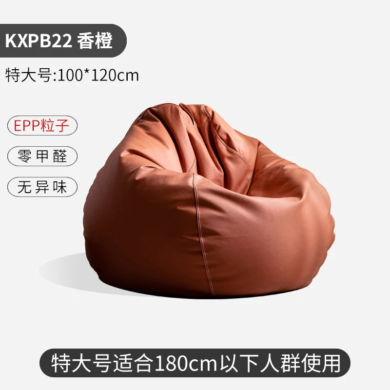 Modern Black Lazy Bean Bag Sofa Designer Nordic Cheap Lounges Lazy Bean Bag Sofa Individual Divano Soggiorno Home Furniture