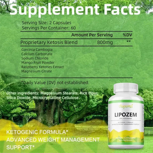 Xemenry Lipozem Capsules | Digestive Health, Appetite Support & Metabolism