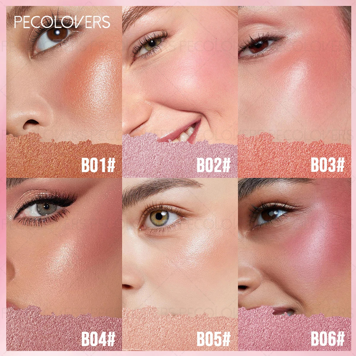 1PC Matte, Brightening, Natural Nude Makeup, High Pigment, Multi-functional Blush Stick, A Must-have Makeup Tool for Everyday
