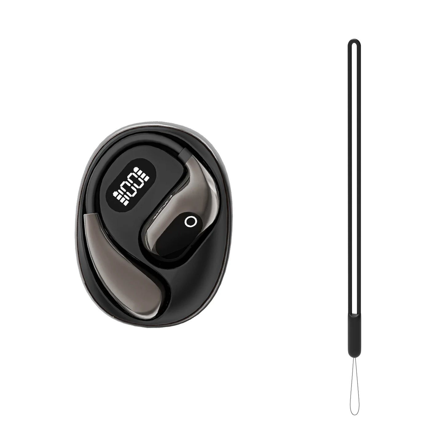 Bluetooth 5.4 Ear Hook Earphones TWS Smart Voice Open-Ear Earbuds Wireless Noise Canceling Translation Earbud For Travel Learn