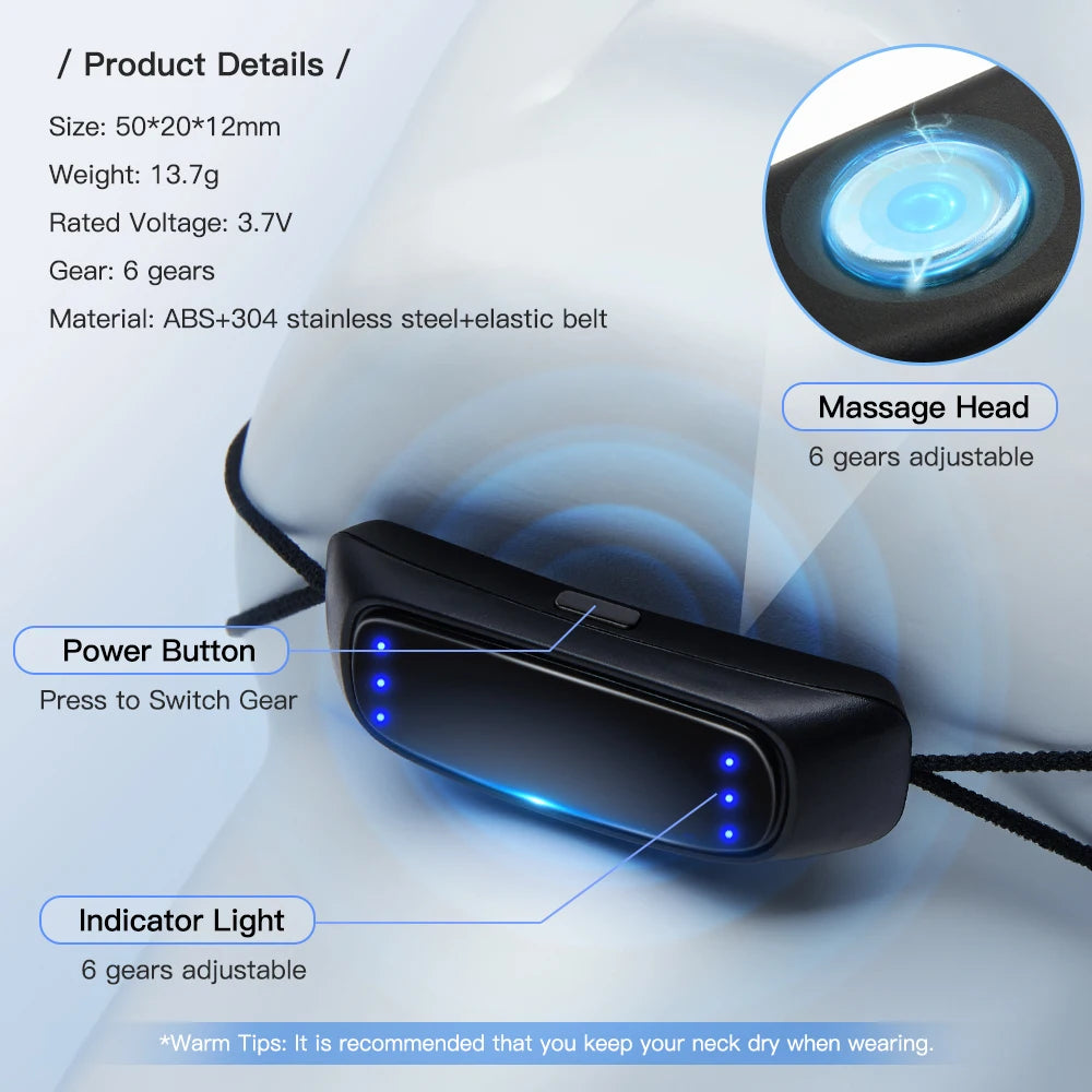 Portable Comfortable Sleep Well Snoring Stop Sleep Apnea Aid USB Electric Smart Anti Snoring Device EMS Pulse Stop Snore