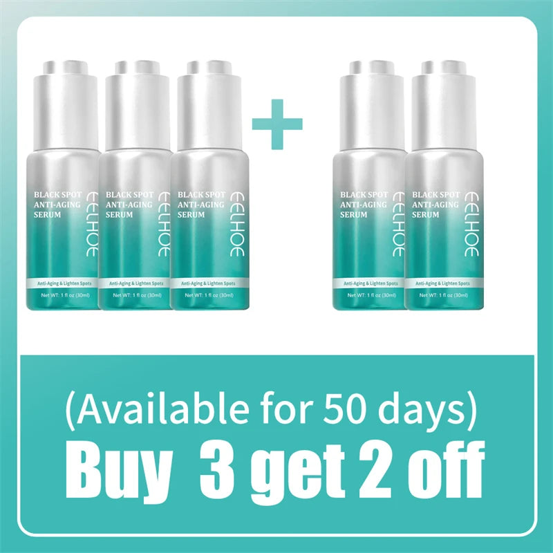 Effective Whitening Serum Remove Dark Spots Freckle Essence Anti-Aging Fade Pigmentation Melasma Brighten Beauty Face Skin Care