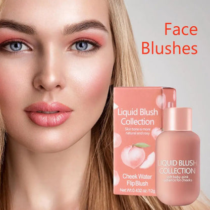 New Liquid Cheek Blush Facial Nourishing Blusher Gel Cream Multi-purpose For Eyes Lips Makeup Blush Stick Cosmetics