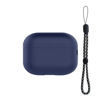 For AirPods Pro 3 2025 Case Silicone Protector for airpods Pro Front LED Visible Pro 2 Case cover with Lanyard for airpods pro 2