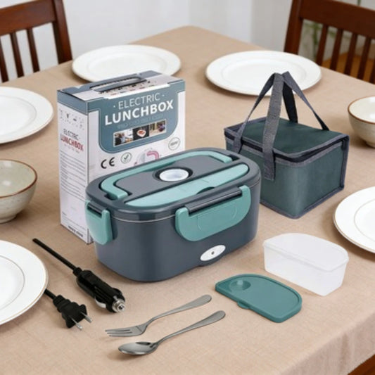 1.5L Portable Electric Lunch Box, 60W Food Heater for Car and Home, Leak-Proof Design Insulated Container Merit Sell