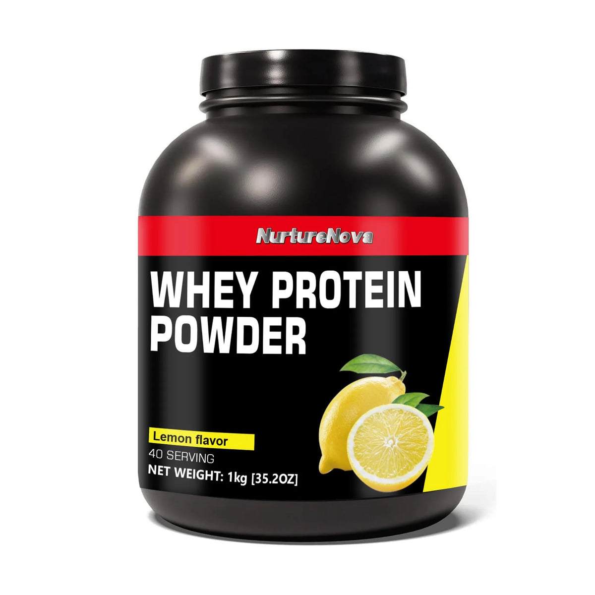 NurtureNova Whey Protein Powder Build Muscle Muscle Recovery Sports Vanilla Flavor Whey Protein Powder 40 Servings 1kg (35.2oz)