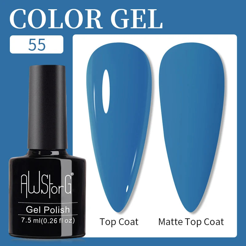 AWStorG 15ML Fiber Builder Nail Gel In A Bottle UV Semi Permanent Clear Pink Nail Strengthener Extension Construction Gel