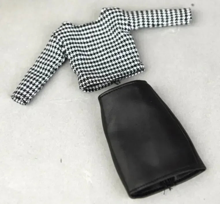 New styles Toy Doll clothes short pants black skirt Sweater for your BB dolls for your fr2 1:6 dolls BB200930
