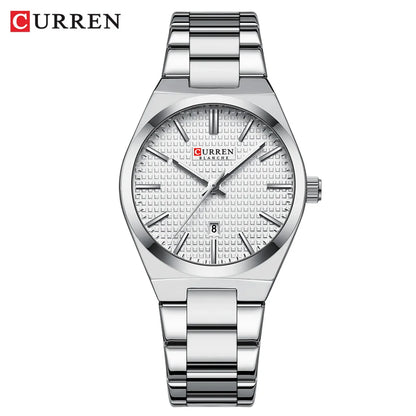 Curren 8439L Women Watch Casual Quartz 3-Hand Wristwatches Casual Luxury Waterproof Date Gifts For Girls