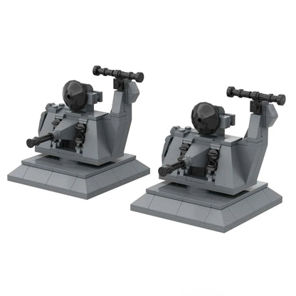 Dvina Close-In Weapon System Phalanx CIWS Skynex Kashtan S75 Goalkeeper Airframe Missile Battleship Artillery Military Block Toy