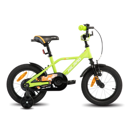HILAND Kids Bike 12 14 16 Inch Kids' Bicycles for Boys Girls Age 2-7 Years, Children's Bicycle with Training Wheels