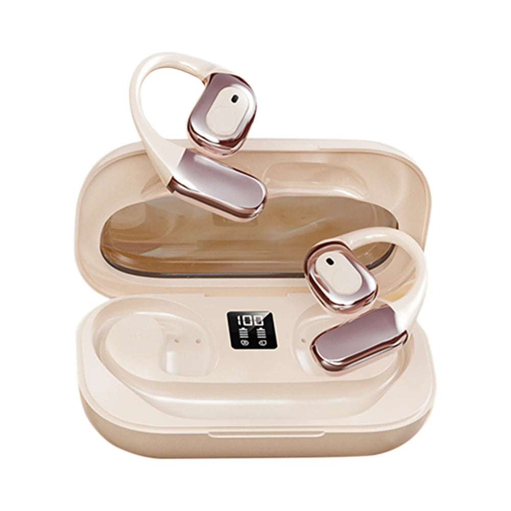 Real Time Translator Earbuds 142 Languages Noise Cancelling Instant Translated Smart Voice Translator for Sports Business Travel
