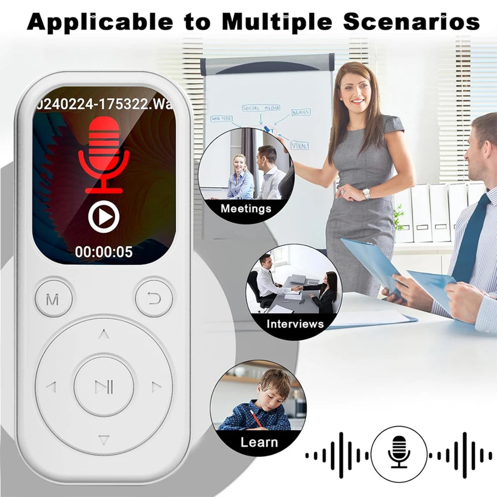 MP3 MP4 Player HiFi Lossless Music Player 2.01 Inch IPS Screen Bluetooth 5.4 Portable MP3 Player FM E-book Recorder