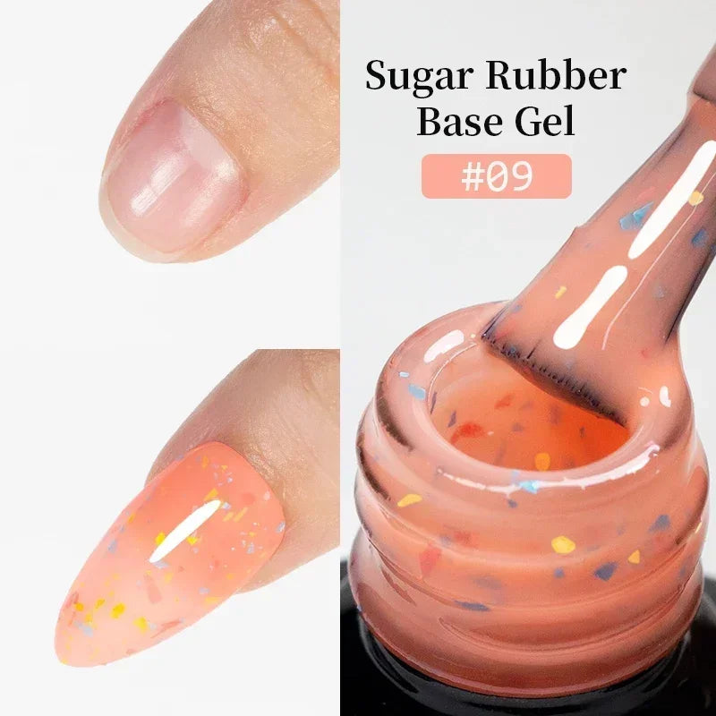 AWStorG 15ML Fiber Builder Nail Gel In A Bottle UV Semi Permanent Clear Pink Nail Strengthener Extension Construction Gel
