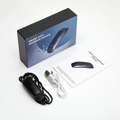 Portable Comfortable Sleep Well Snoring Stop Sleep Apnea Aid USB Electric Smart Anti Snoring Device EMS Pulse Stop Snore
