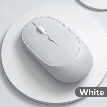 2025 New Wireless Mouse Bluetooth USB Silent Mice Adjustable DPI Ergonomic Design Rechargeable Gaming Mouse For Xiaomi Tablet