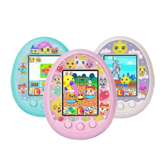 2022 Newest Tamapet Funny Kids Electronic Pets Toys Pet In One Virtual Cyber Pet Interactive Toy Digital HD Screen E-pet