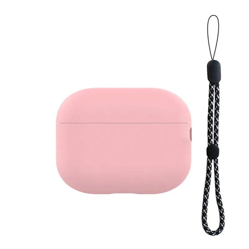 For AirPods Pro 3 2025 Case Silicone Protector for airpods Pro Front LED Visible Pro 2 Case cover with Lanyard for airpods pro 2 - Merit Sell