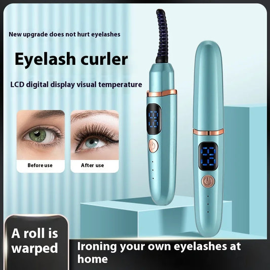 Electric Eyelash Curler Portable Eyelash Curling Device Quick Natural Eyelash Curler Long Lasting Make up Tool