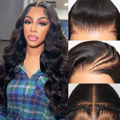 Body Wave Human Hair Wigs 13X6 Hd Lace Frontal Wig 250 Density 40 Inch Lace Front Human Hair Wigs Brazilian Wigs For Black Women
