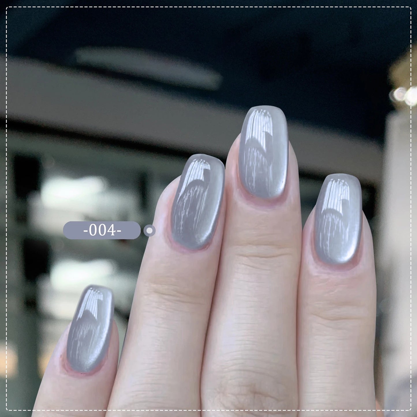 8ml Sparkling Water Light Cat Eye Gel Semi Permanent Soak Off Holographic Crystal Magnetic Gel Polish For Nail Art DIY Manicure