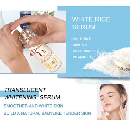 AILKE Hydrating & Brightening Serum for Dark Spots, Fine Lines and Wrinkles, With Collagen, Glutathione, For Face and Body Use