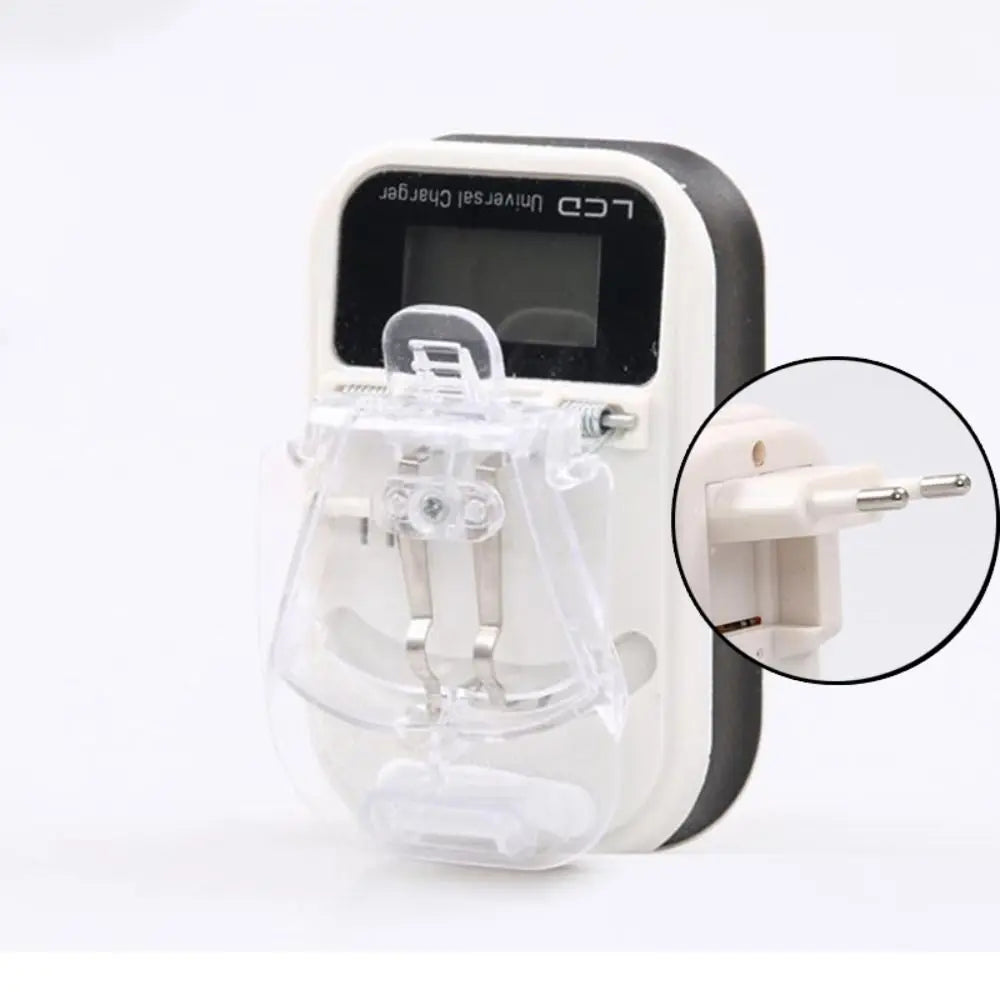 Phone Battery Portable with LCD Indicator Screen Phone Accessories USB Adapter Battery Charger Universal Charger Charging Dock