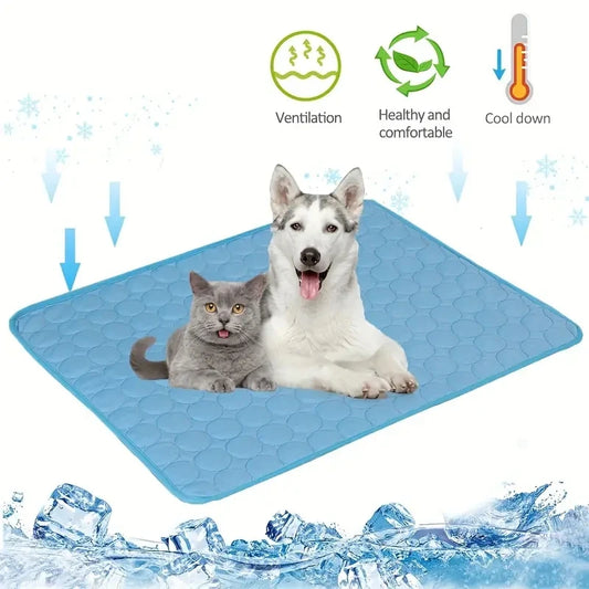 Dog Cooling Mat Summer Pet Cold Bed Extra Large For Small Big Dogs Pet Accessories Cat Durable Blanket Sofa Cat Ice Pad Blanket - Merit Sell