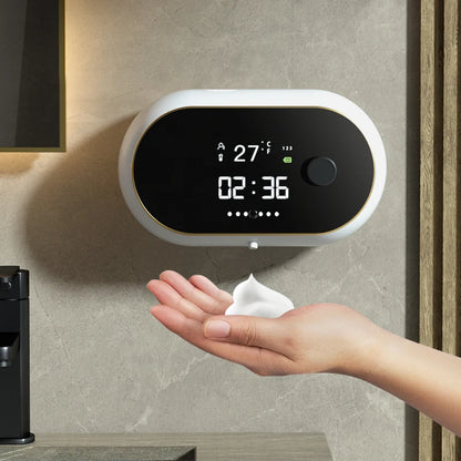 New Wall Mounted Soap Dispenser Induction Automatic Touchless Soap Dispenser USB Rechargeable Electric Hand Sanitizer Machine