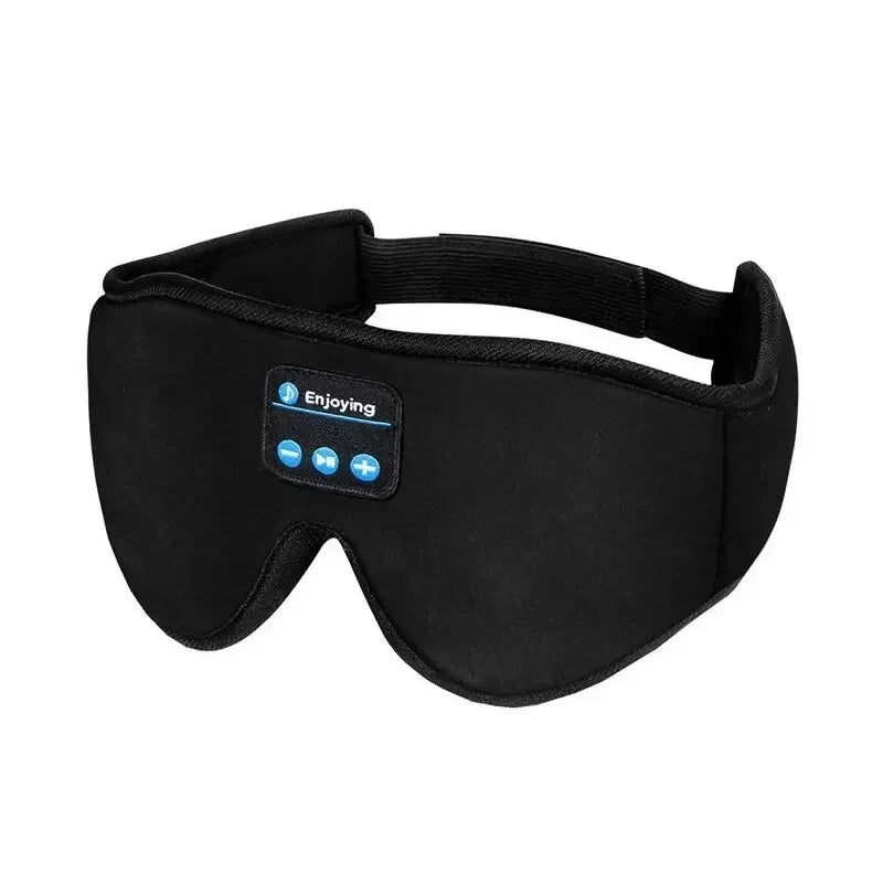 Mask For Sleep Headphones Bluetooth 3D Eye Mask Music Play Sleeping Headphones with Built-in HD Speaker