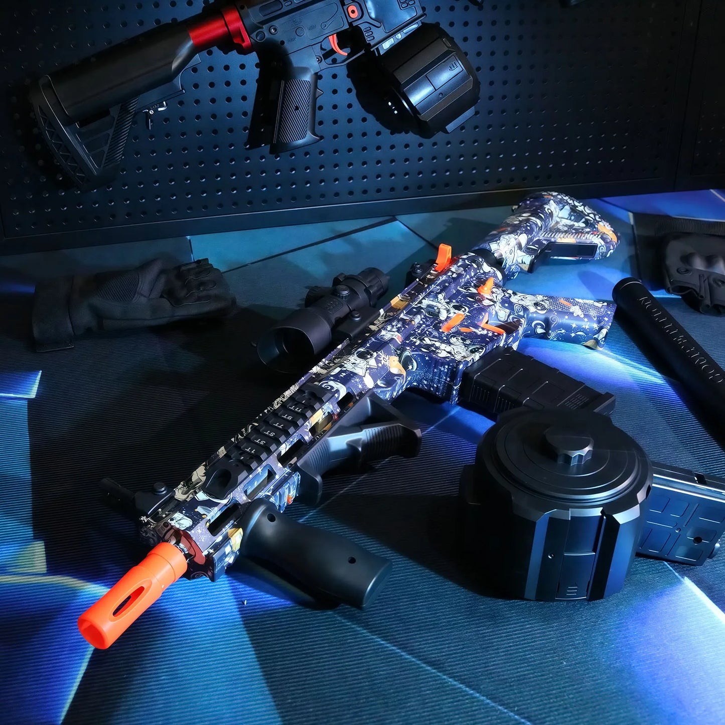 High-Performance Water Gel Ball Blaster,Electric Ball Blaster Toy Gun  - Safe Outdoor Fun for Kids & Adults(Bullets Excluded)