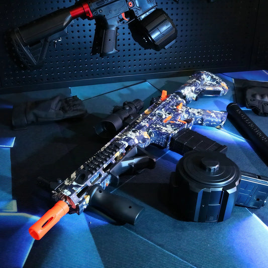 High-Performance Water Gel Ball Blaster,Electric Ball Blaster Toy Gun  - Safe Outdoor Fun for Kids & Adults(Bullets Excluded)