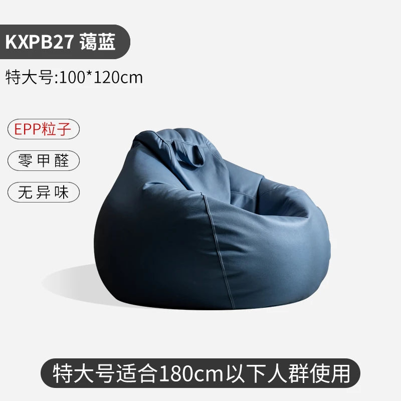 Modern Black Lazy Bean Bag Sofa Designer Nordic Cheap Lounges Lazy Bean Bag Sofa Individual Divano Soggiorno Home Furniture