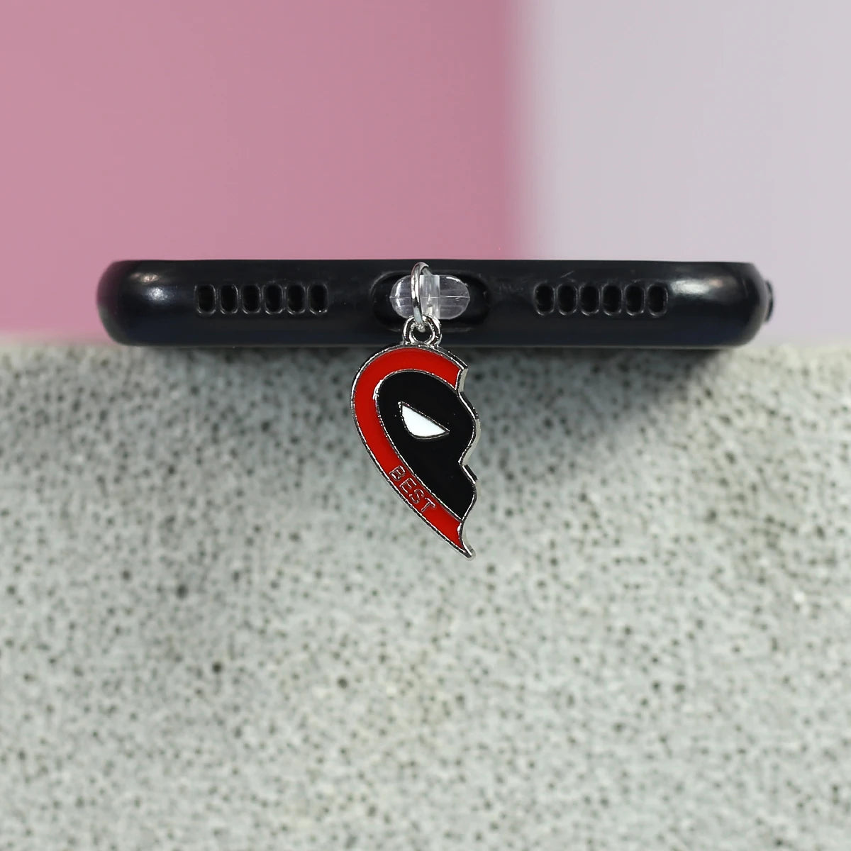 Mobile Phone Dust Plug Pendant Accessories Decorations For Iphone For Samsung For Xiaomi Deadpool Wolverine Cospay Best Friends